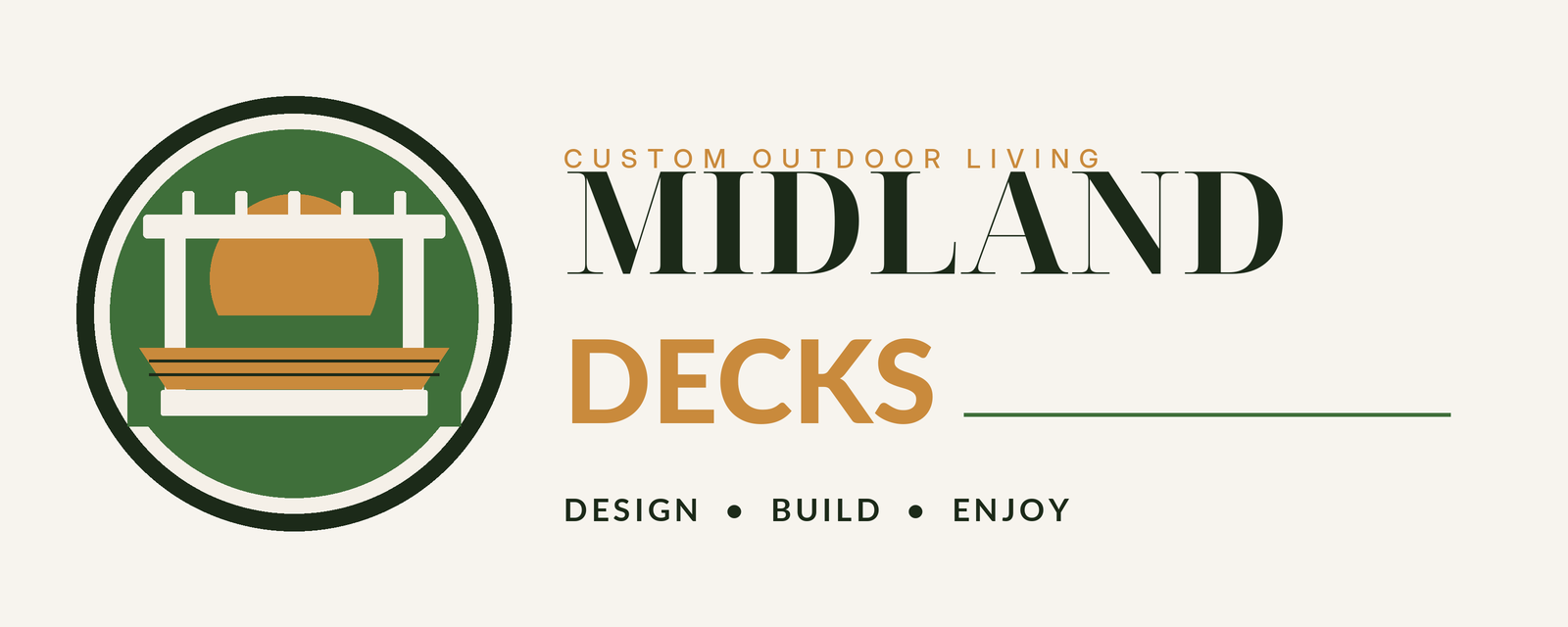 Midland Decks logo